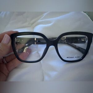 Michael Kors Women's Black Square Optical Glasses